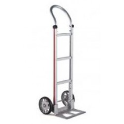 MAGLINER Aluminium Hand Truck with Rubber Wheels and Pram Handle