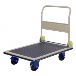 PRESTAR NF301 Flat Bed Platform Trolley 300 Kg - One Folding Handle